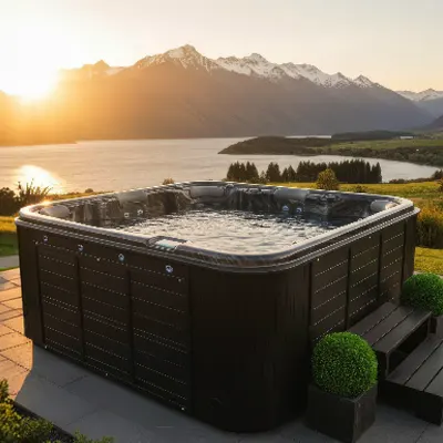 A spa pool